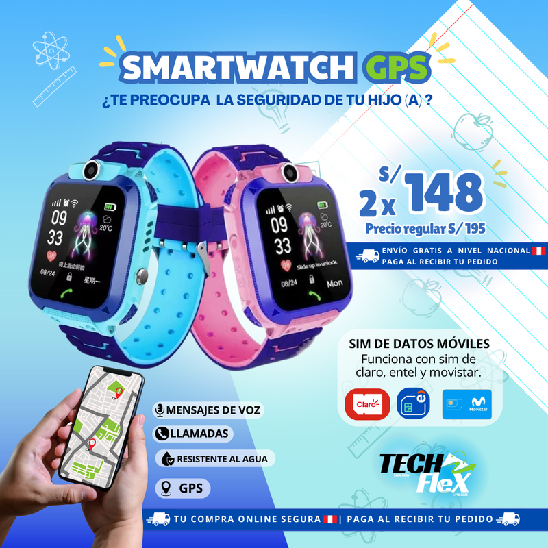 SMARWATCH KIDS GPS